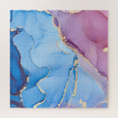 Puzzle Liquide de teintes translucides : Encre d'alcool A (Horizontal)