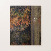 Puzzle Liquide du cygne et de l'automne (Vertical)