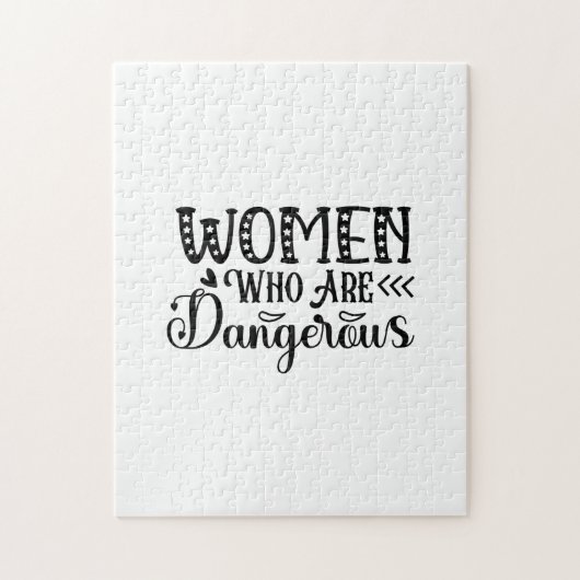 Puzzle Lire Des Femmes D'Art Dangereuses (Vertical)