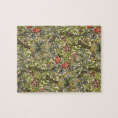 Puzzle Lis d'or de William Morris (Horizontal)