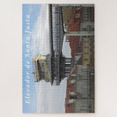 Puzzle Lisbonne. Ascenseur père Noël Justa. (Vertical)