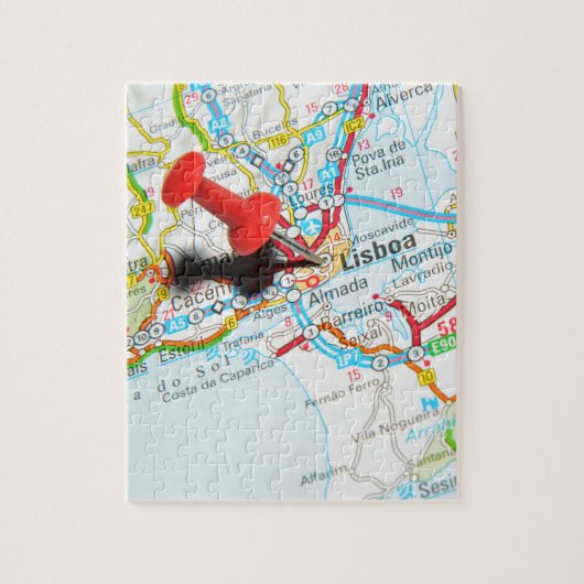 Puzzle Lisbonne, Lisbonne, Portugal (Vertical)