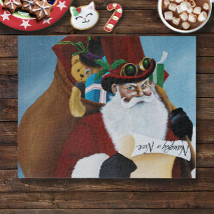 Puzzle Liste de Père Noël Méchant ou Gentil