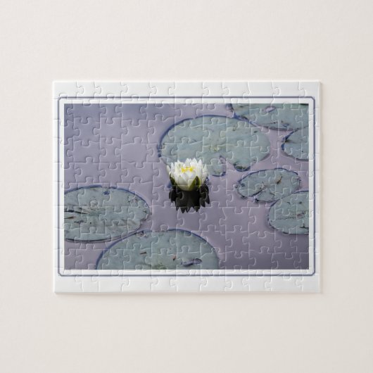 Puzzle Lit d'eau Moody avec bordure (Horizontal)