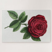 Puzzle Lithographie de rose antique, François-Frédéric Gr (Horizontal)
