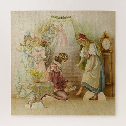 Puzzle « Little Cinders » : illustration de conte de fées (Vertical)