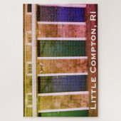 Puzzle Little Compton, RI Summer Beach Cabanas (LC) (Vertical)