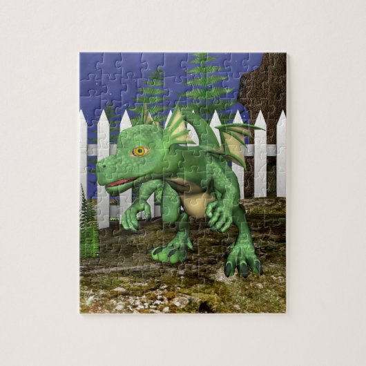 Puzzle Little Dragon (Vertical)