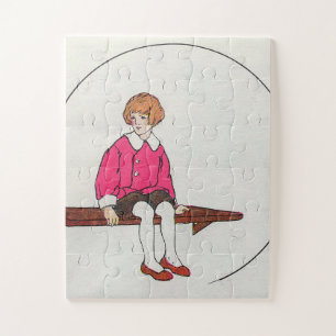 Puzzle Little Jack Jelf, mère Goose Nursery Rhyme