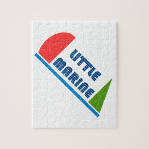 Puzzle little marine