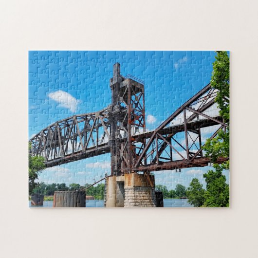 Puzzle Little Rock Arkansas. (Horizontal)