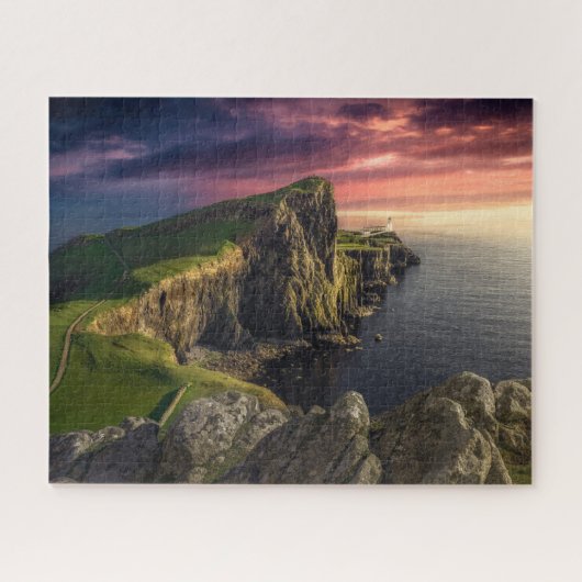Puzzle Littoral | Île de Skye, Écosse (Horizontal)