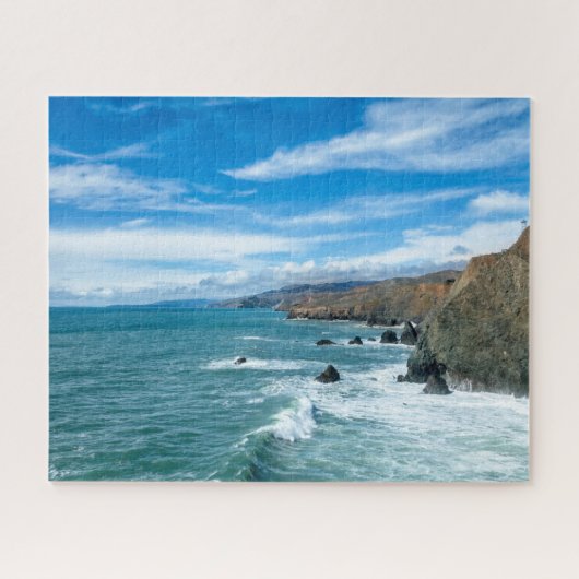 Puzzle Littoral | Marin Headlands, Californie (Horizontal)