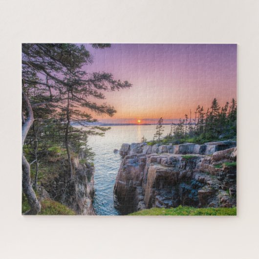 Puzzle Littoral | Parc national Ravens Nest Acadia Maine (Horizontal)