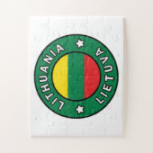 Puzzle Lituanie Lietuva (Vertical)