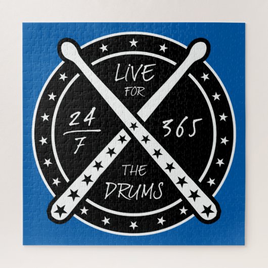 Puzzle Live For The Drums (Vertical)