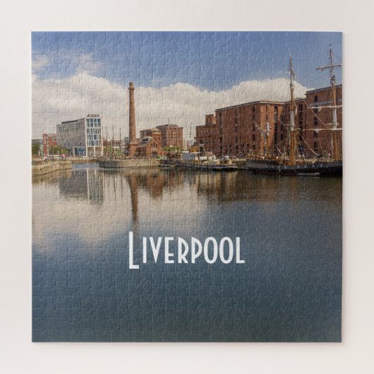 Puzzle Liverpool Salthouse Dock Merseyside Travel (Vertical)