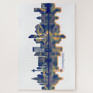 Puzzle Liverpool Skyline