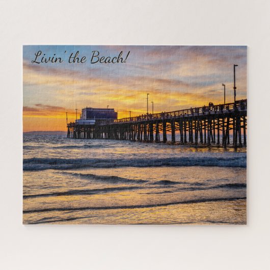 Puzzle Livin' the Beach - Balboa Pier, Newport Beach (Horizontal)
