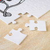 Puzzle livraison d'arbres de noël (Côté)