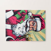 Puzzle Livre de bande dessinée Père Noël/Noël (Horizontal)