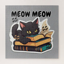 Livre de lecture de Meow Meow Cat