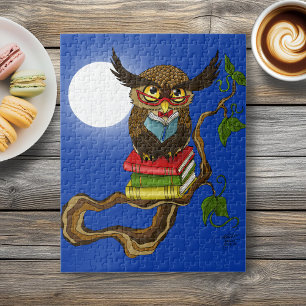 Puzzle Livres Cute Owl