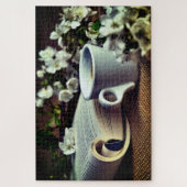 Puzzle Livres et café (Vertical)