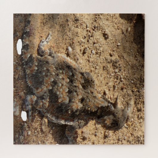 Puzzle Lizard à cornes du désert difficile (Horizontal)