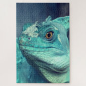 Puzzle Lizard bleu (Vertical)
