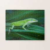 Puzzle Lizard d'Anole Verte (Horizontal)