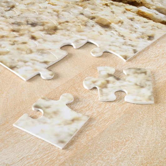 Puzzle Lizard d'épinette à dos jaune à Joshua Tree (Côté)