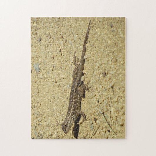 Puzzle - Lizard sur Dirt Path (Vertical)