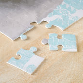 Puzzle Llama Mama Dream Nuages Aztec géométrique Abstrait (Côté)