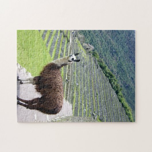 Puzzle llama peru (Horizontal)