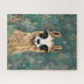 Puzzle Llama pour bébé curieux - mignonne - (Horizontal)