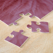 Puzzle Llama rose glamour - Icône mode hiver (Côté)