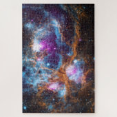 Puzzle Lobster Nebula - Cosmic Winter Wonderland (Vertical)
