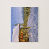 Puzzle Location de la cabane USFS Schnauss en hiver (Vertical)