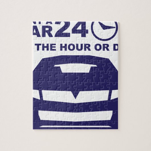 Puzzle Locations de voiture à l'heure ou jour 24-7 (Vertical)