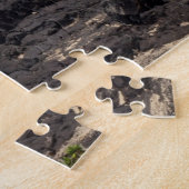 Puzzle L'océan s'éclaboussé contre le rivage (Côté)