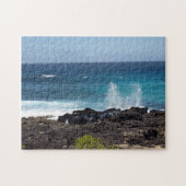 Puzzle L'océan s'éclaboussé contre le rivage (Horizontal)