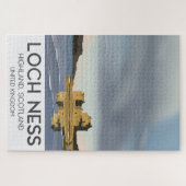 Puzzle Loch Ness, Highlands, Ecosse affiche de voyage (Horizontal)