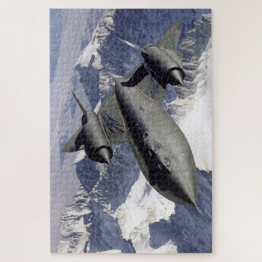 Puzzle Lockheed SR-71B Blackbird (Vertical)