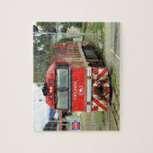 Puzzle locomotive à train rouge, Australie 2 (Vertical)