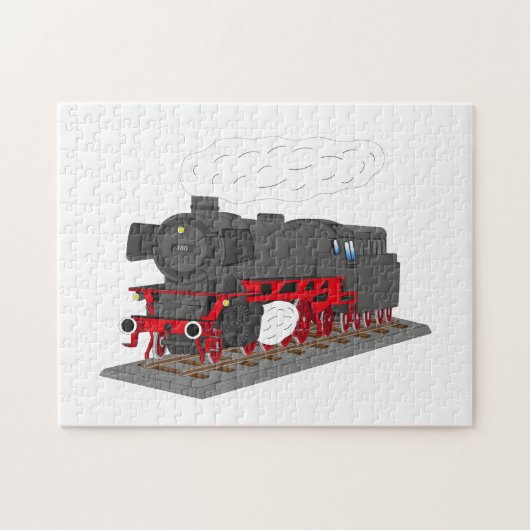 Puzzle Locomotive à vapeur (Horizontal)