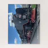 Puzzle Locomotive à vapeur, Cluj-Napoca, Roumanie, sur un (Vertical)