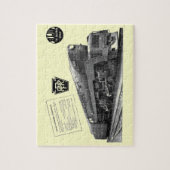 Puzzle Locomotive à vapeur de T-1 de chemin de fer de la (Vertical)