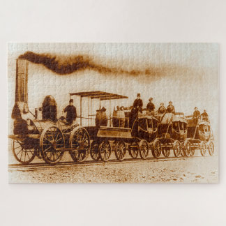 Puzzle Locomotive à vapeur réplique De Witt Clinton C 183
