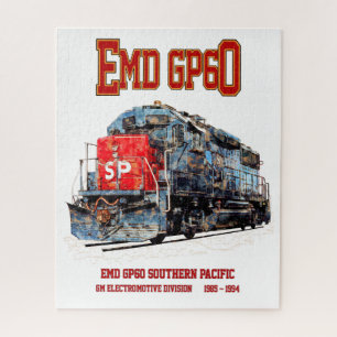 Puzzle Locomotive diesel EMD GP60 du Pacifique Sud